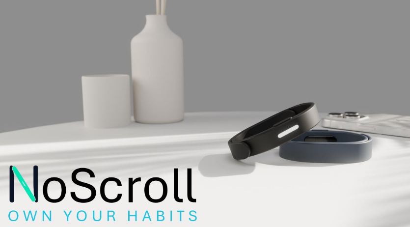NoScroll - Digital Wellbeing Smartband - View 1